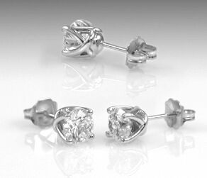 Sparkling Woven Earrings