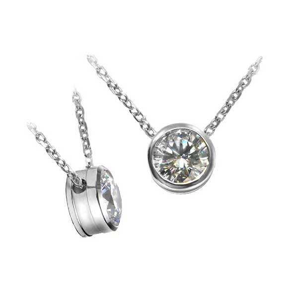 Slide Pendant Set With Round Russian Brilliants®