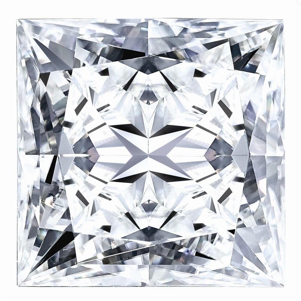 Princess Pure Light Moissanite
