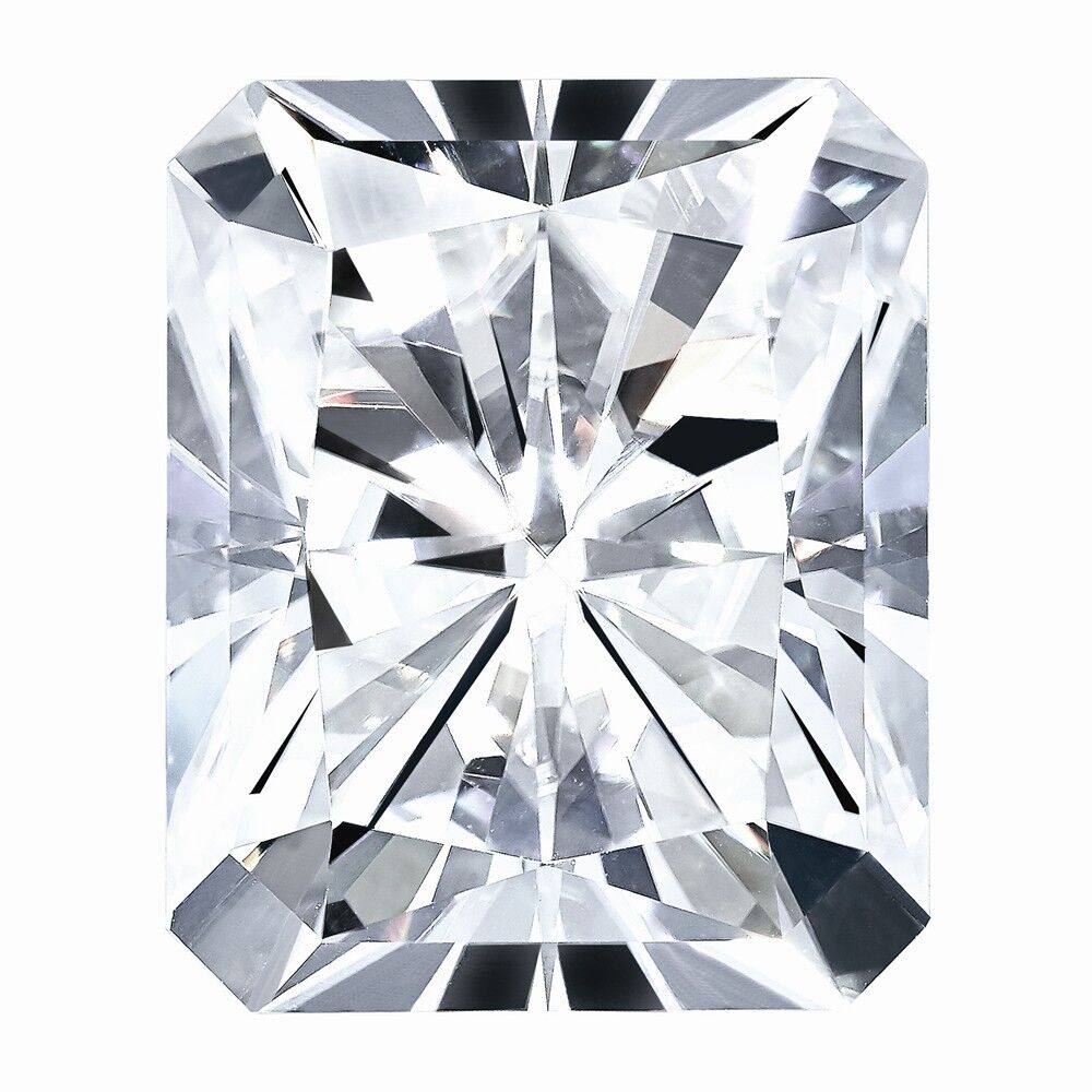 Radiant Pure Light Moissanite